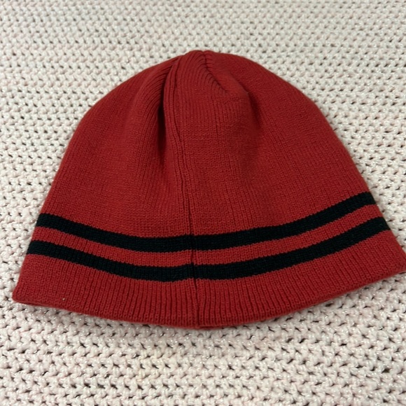 NWOT VIP Bacardi Rum Red Knitted Scull Cap - Picture 2 of 4